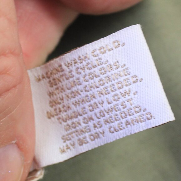 #427 Chico's Grey Green Dress Pants Size 2 (12) - Picture 7 of 7